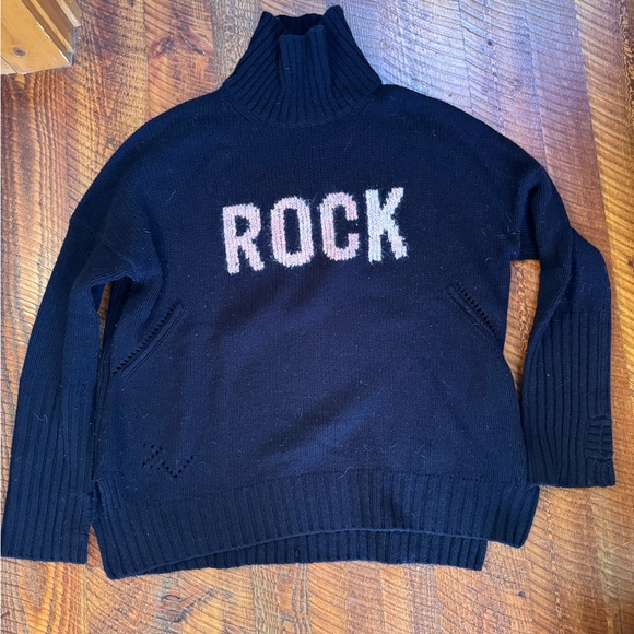 Zadig and Voltaire Wool Blend ROCK Turtleneck Sweater - Picture 4 of 8